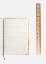 Load image into Gallery viewer, Crescent Shibori Thin Velvet Journal